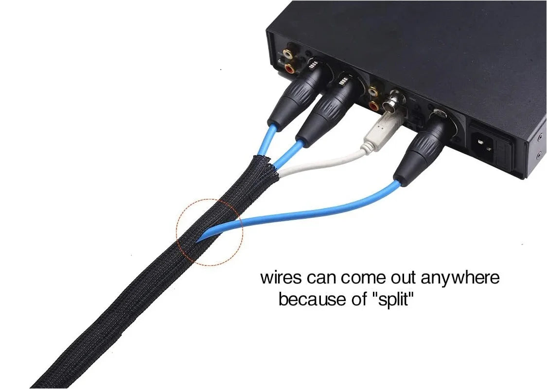 Kabelschutz Hülse für USB, Audio- und TV-Kabel