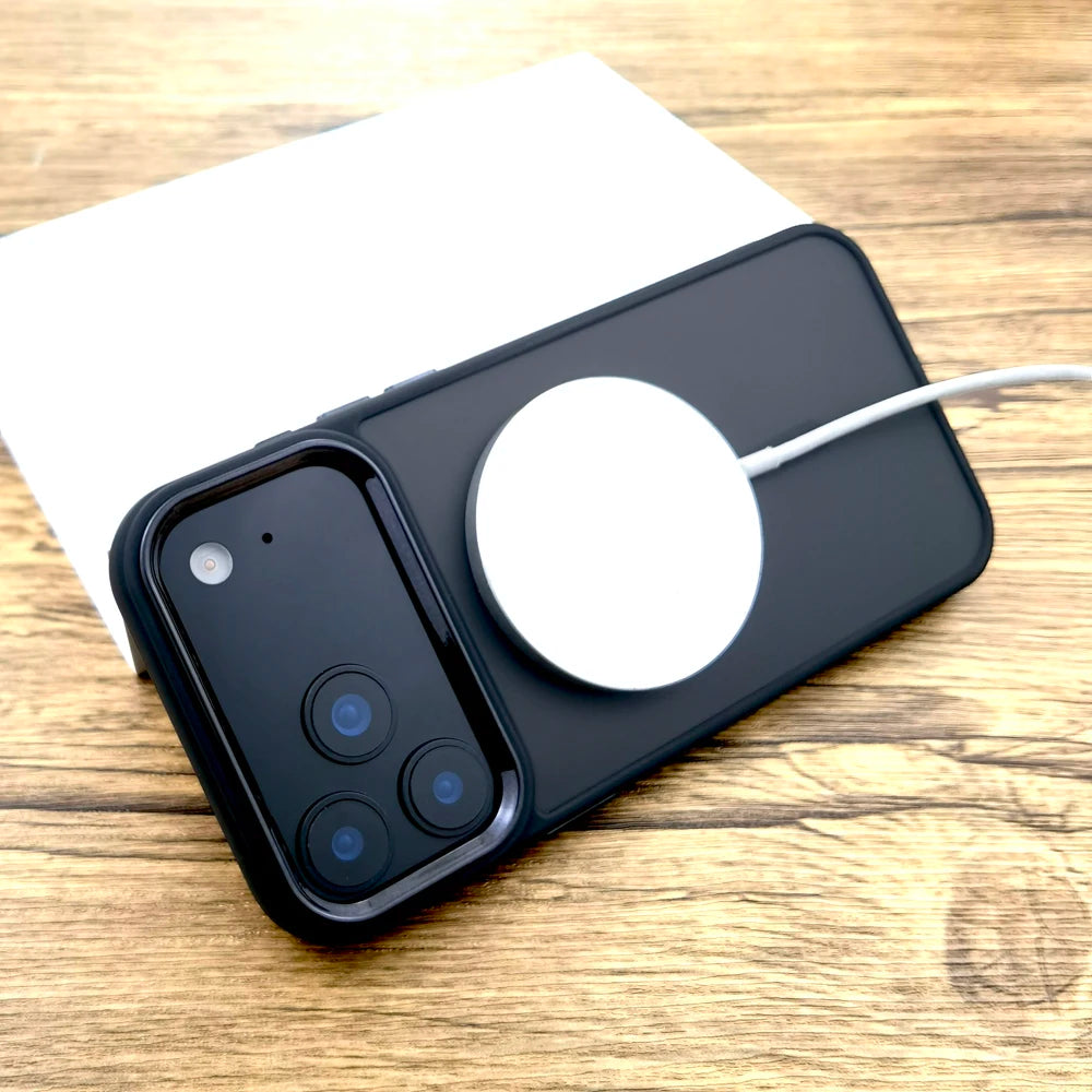 Matte durchsichtige Luxus-Hülle für iPhone 17 Pro