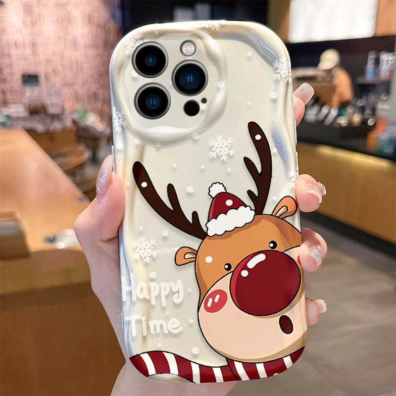 Christmas silicone case for iPhone 16 Pro Max