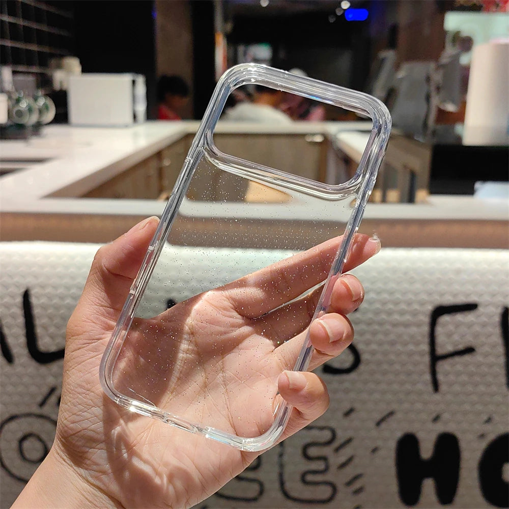 Glitzer Silikon TPU Hülle iPhone Pro Max