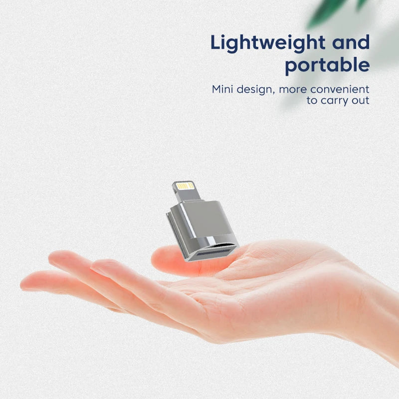 Micro SD TF card reader Lightning for iPhone