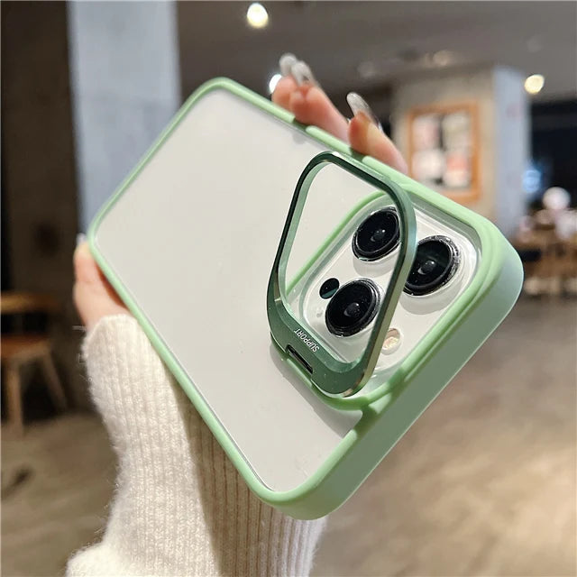 Für iPhone 17 Pro Max Luxus transparente Rahmenhülle