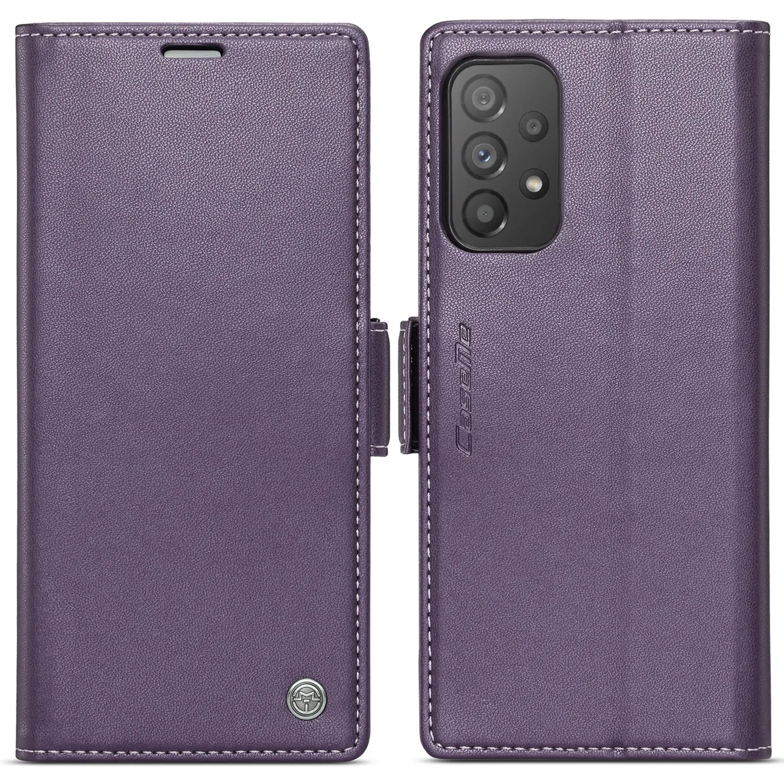 CaseMe Leder Klapphülle für Galaxy A-Serie