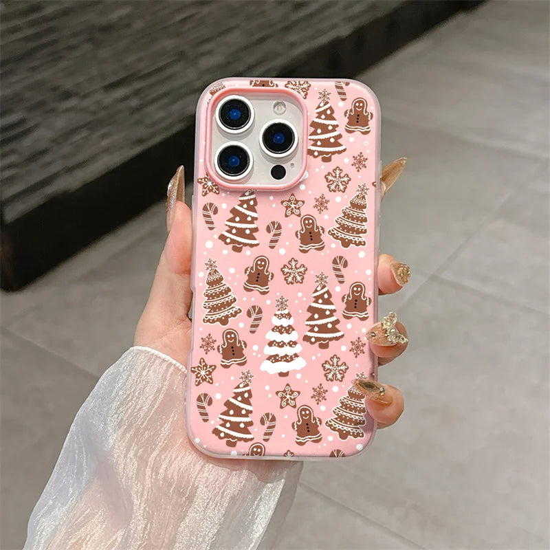 Cute Matte Christmas Tree Phone Case for Google Pixel