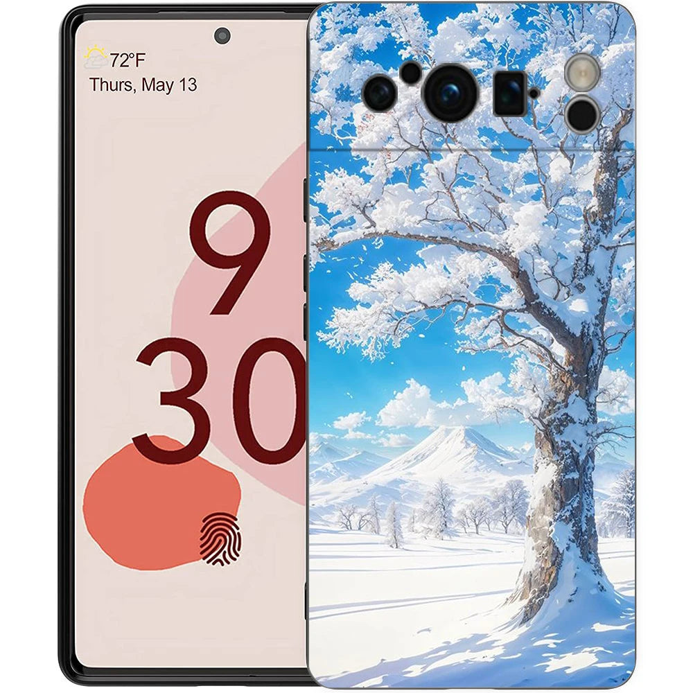 Winter TPU Hülle für Google Pixel 7, 8 & 9