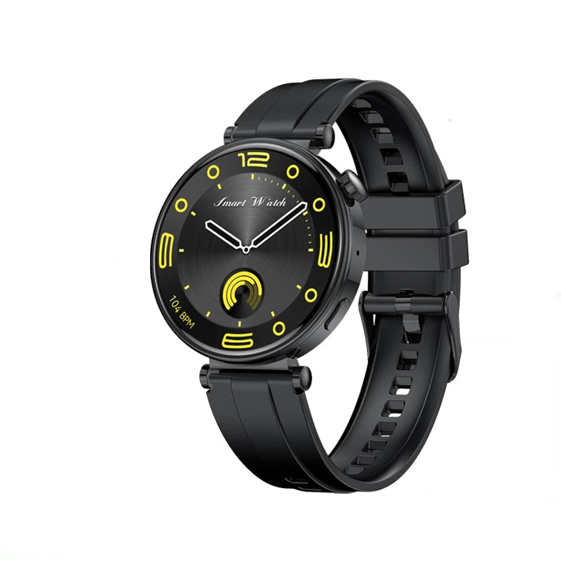 Elegant women's smartwatch GPS NFC fullscreen 2025