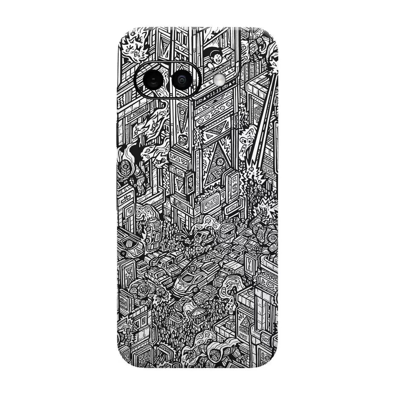 Matte Rückseitenfolie für Pixel 9A–6A