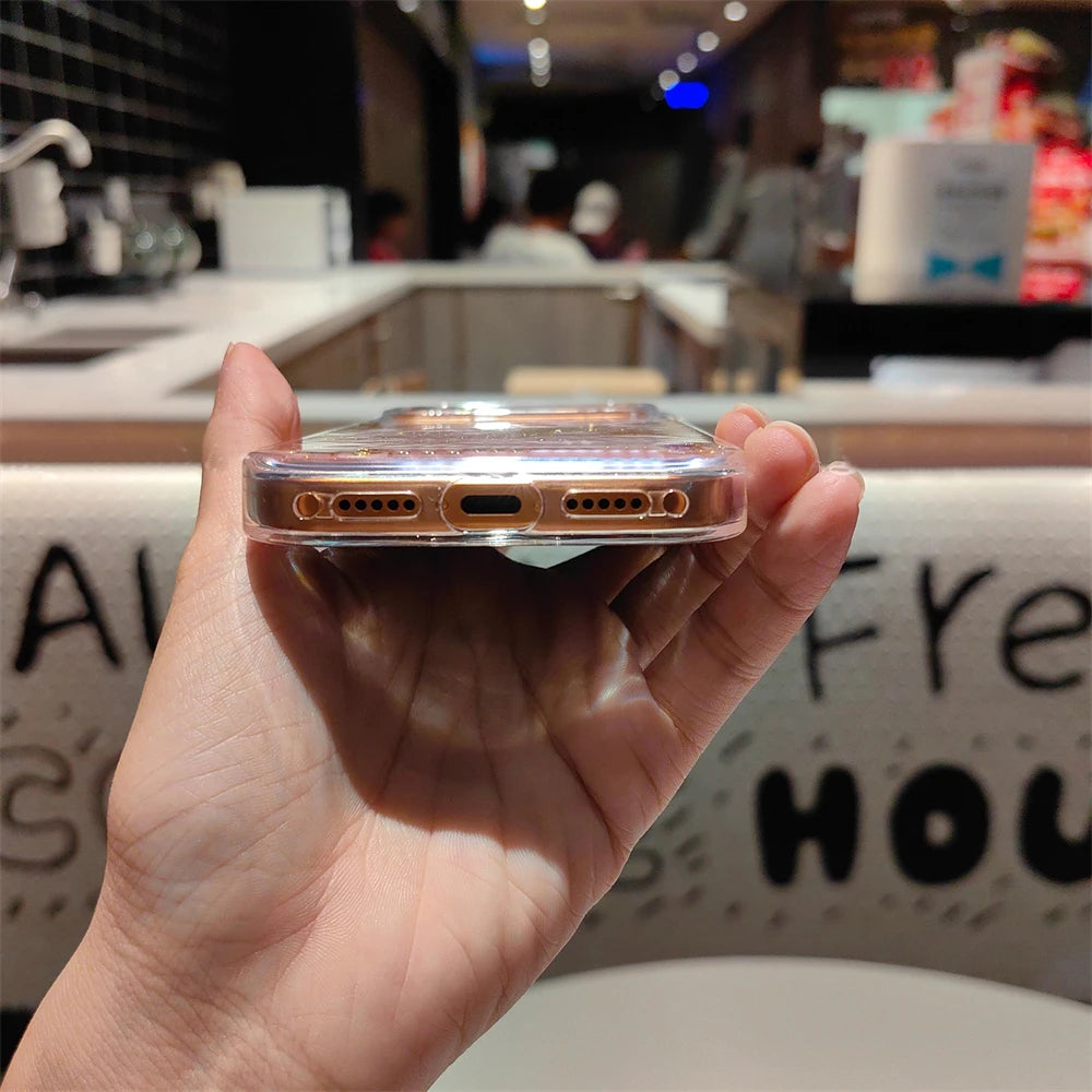 Glitzer Silikon TPU Hülle iPhone Pro Max