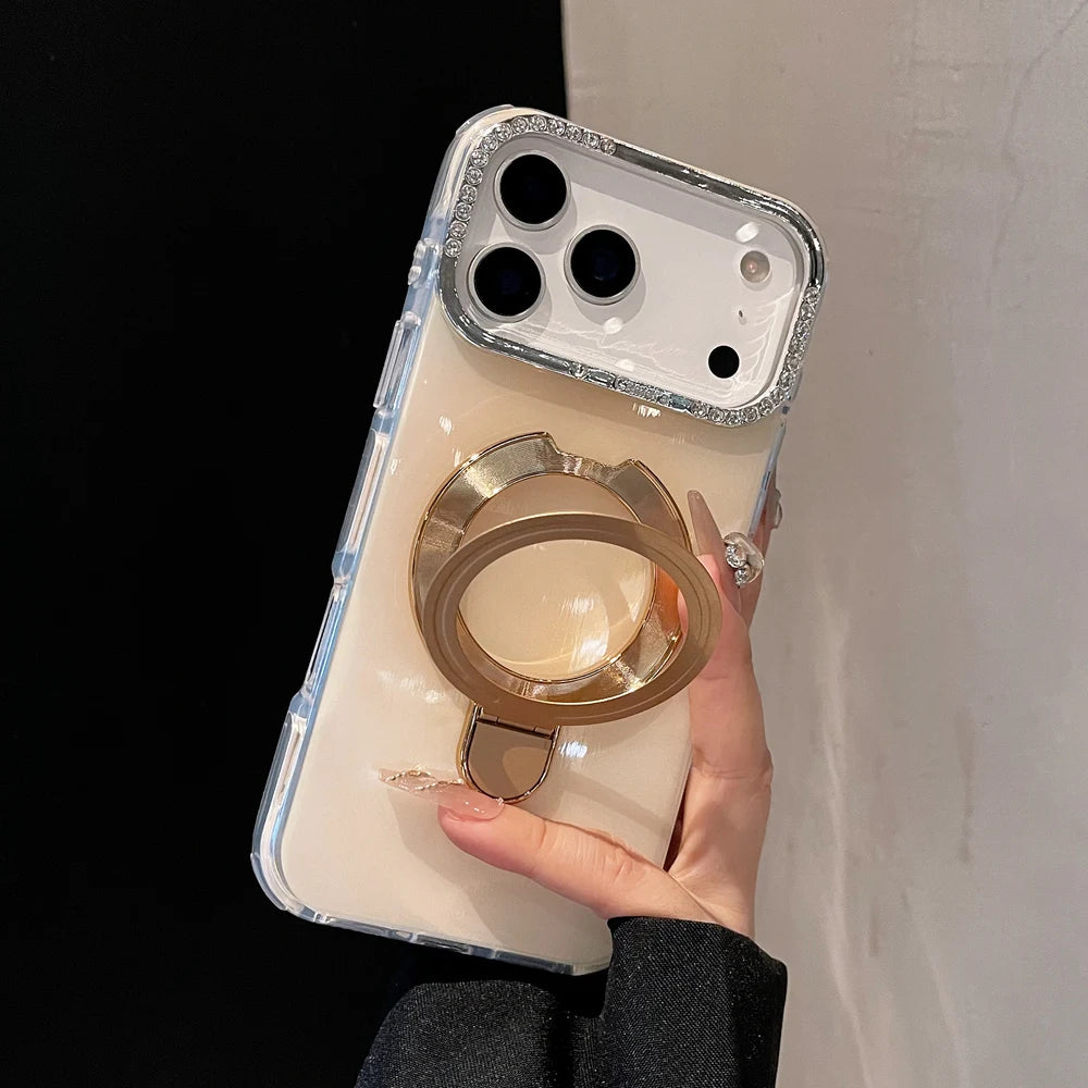 Magnetische Schmuck Handyhülle für iPhone 17 Pro Max