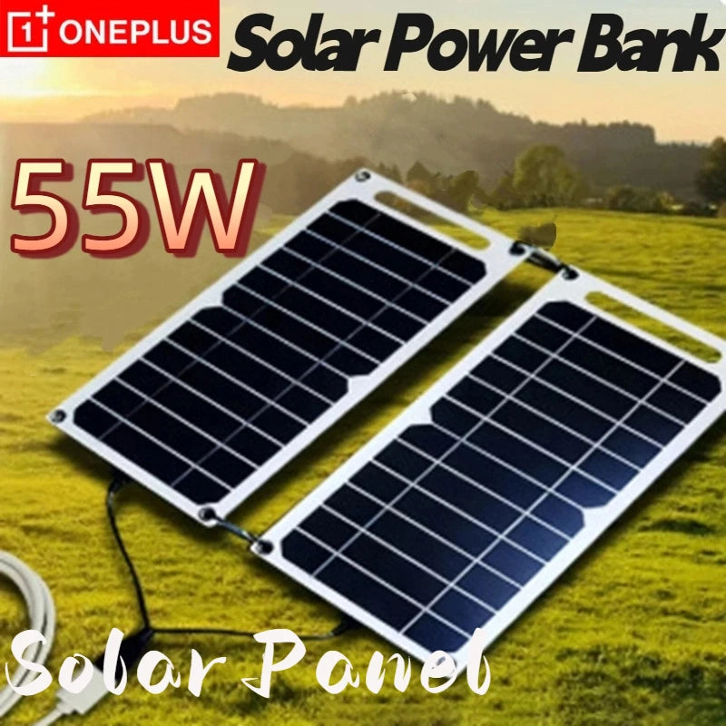 OnePlus 35W Sunpower Solar USB charging panel