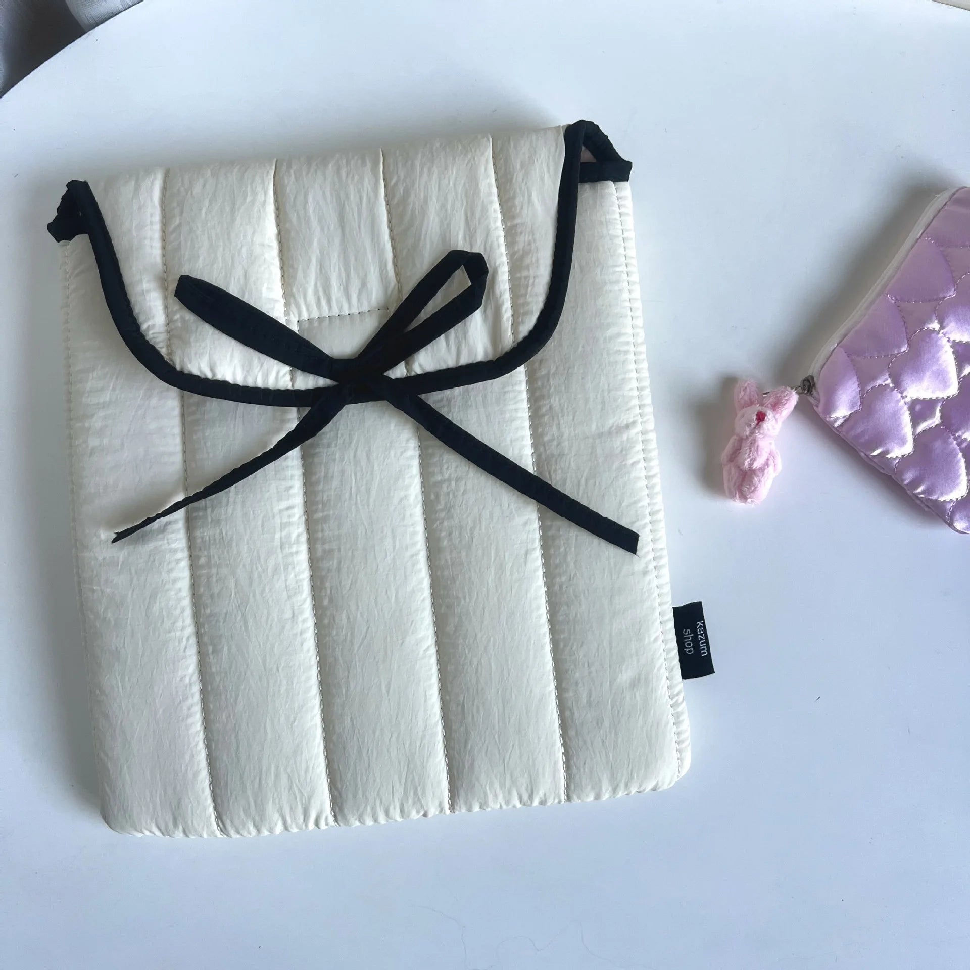 Niedliche Schleifen Laptop-Tablet-Hülle