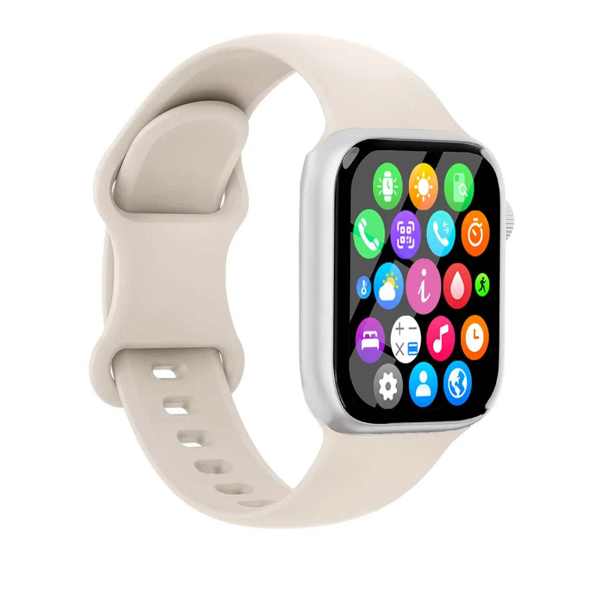 Smartwatch mit Anrufannahme & Fitness-Tracker – Nachrichten, Musik, Gesundheit & Sport