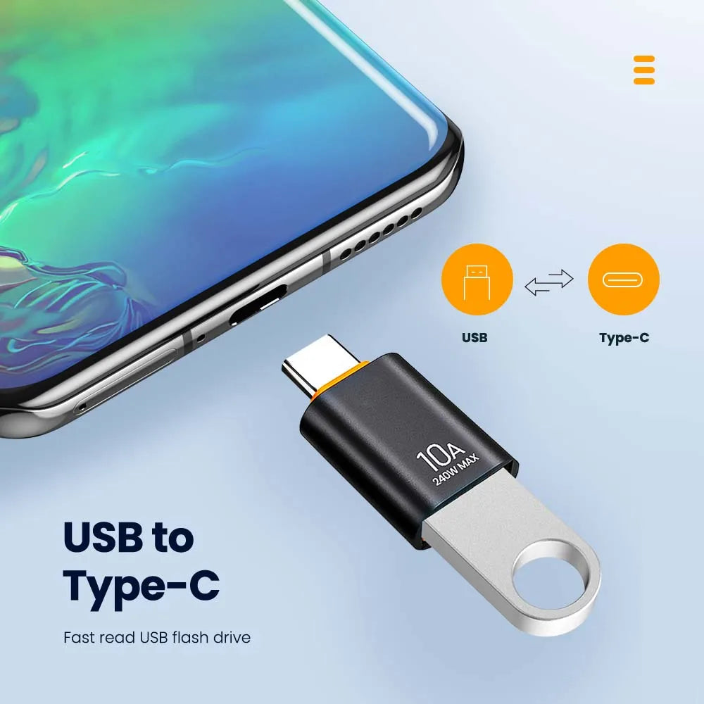 OTG Adapter USB 3.0 A zu USB C, 10 A