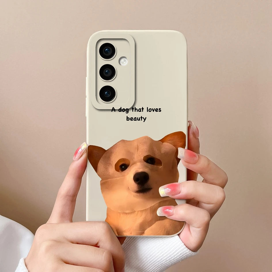 Leopard print silicone case with camera protection