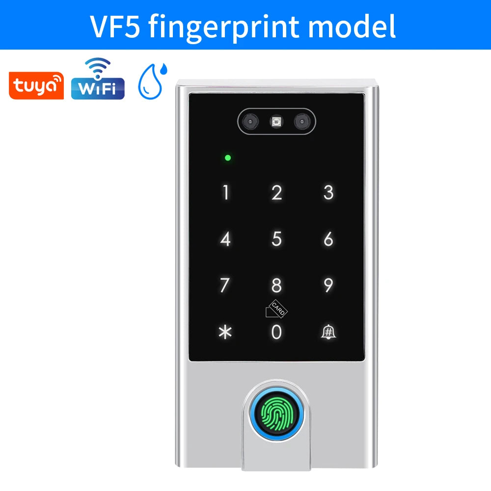 Waterproof Tuya WiFi access control with face unlock