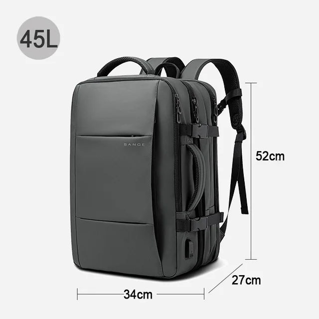 BANGE Herren Rucksack 17,3 Zoll Wasserdicht