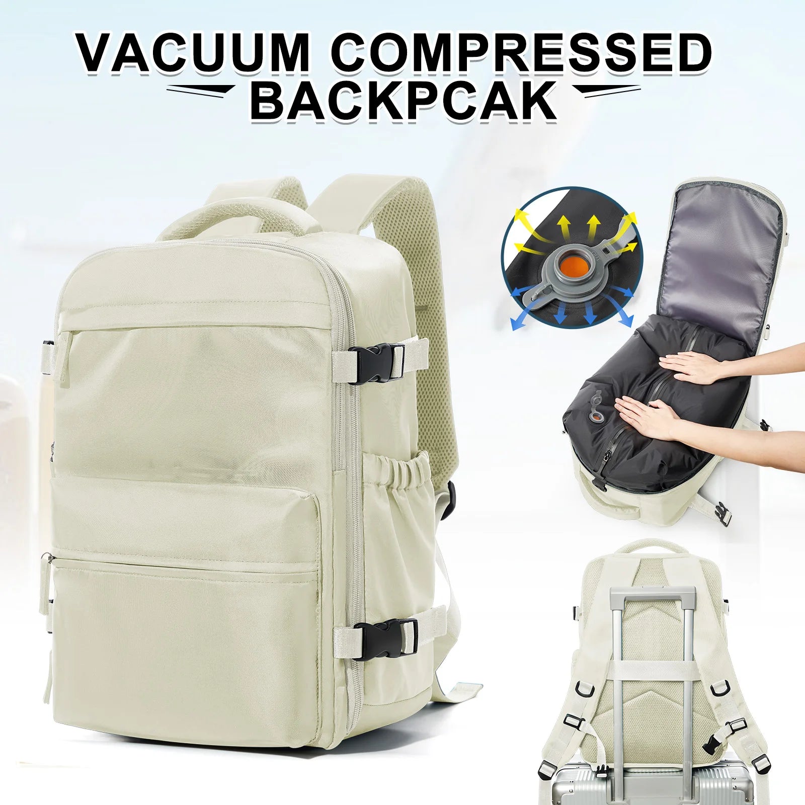 Modischer Laptop- & Reiserucksack