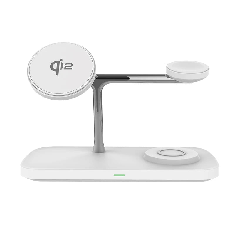 Qi2 3-in-1 Ladestation für iPhone, Watch & AirPods