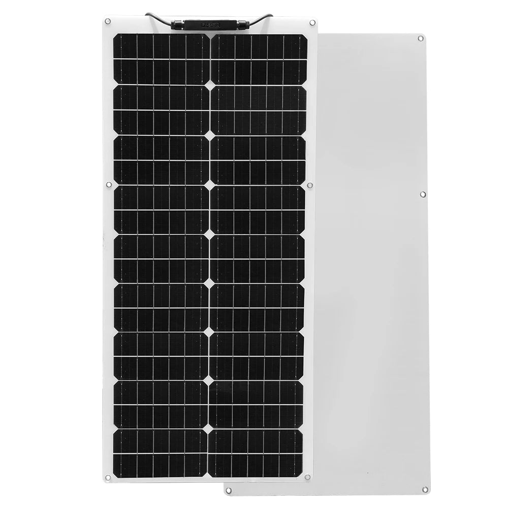 50W 12V Solar Panel Starter Kit for Motorhomes & Campers