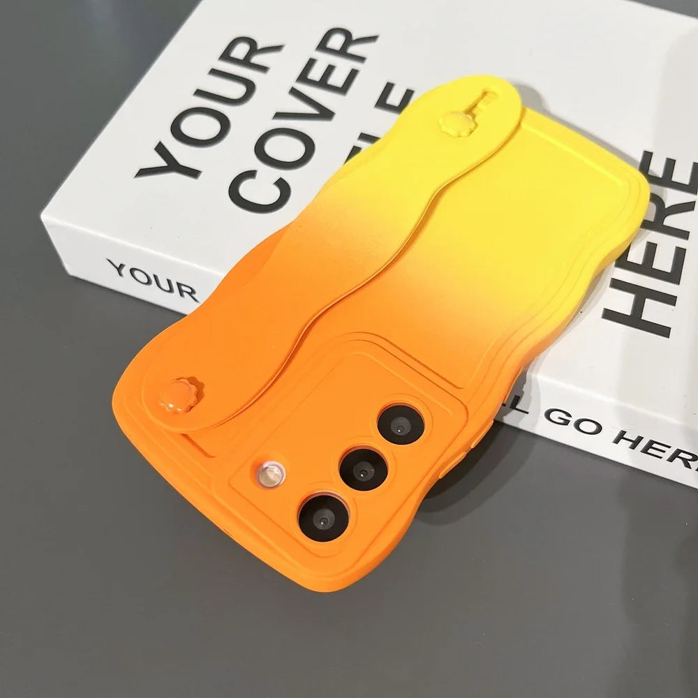 Gradient armband case with holder for Galaxy