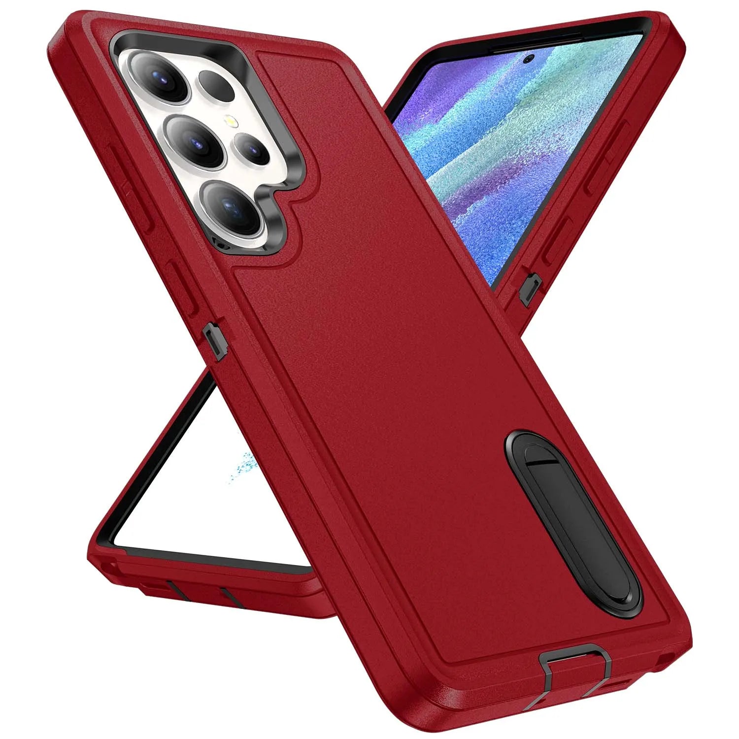 Robust 3-in-1 case with stand for Galaxy S25–A56