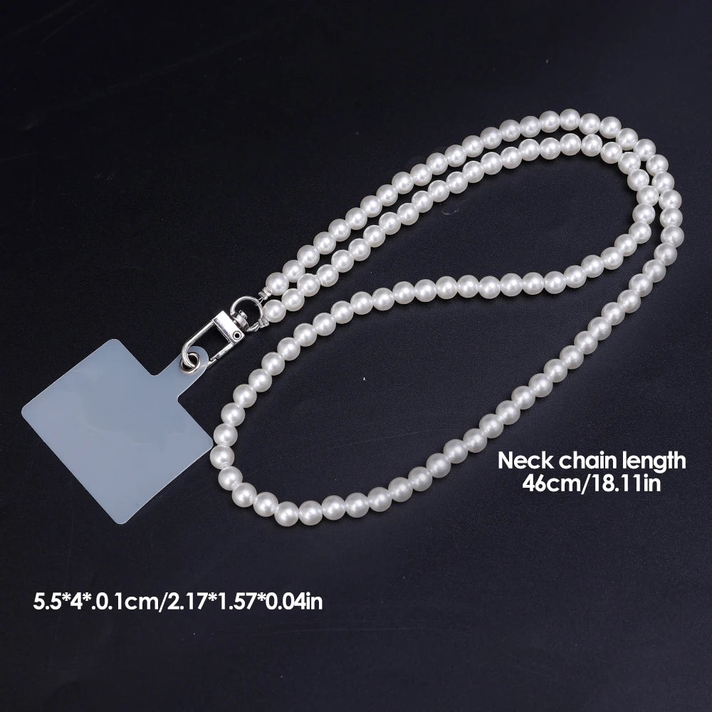 Universelles Handy-Lanyard mit Perlen und Clip