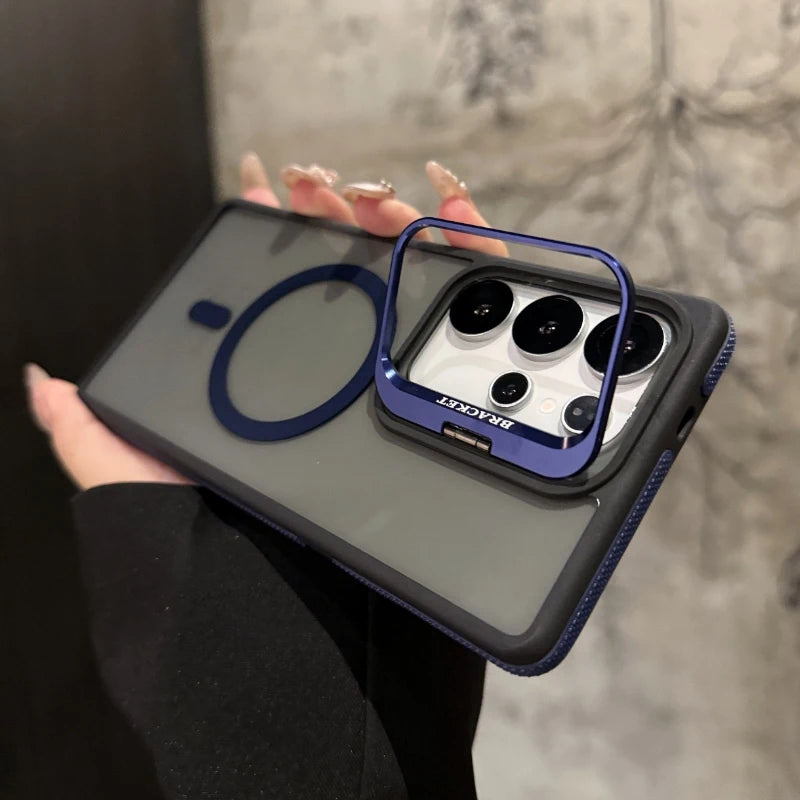 Luxus Metall Magnet Hülle für Samsung S25 Ultra