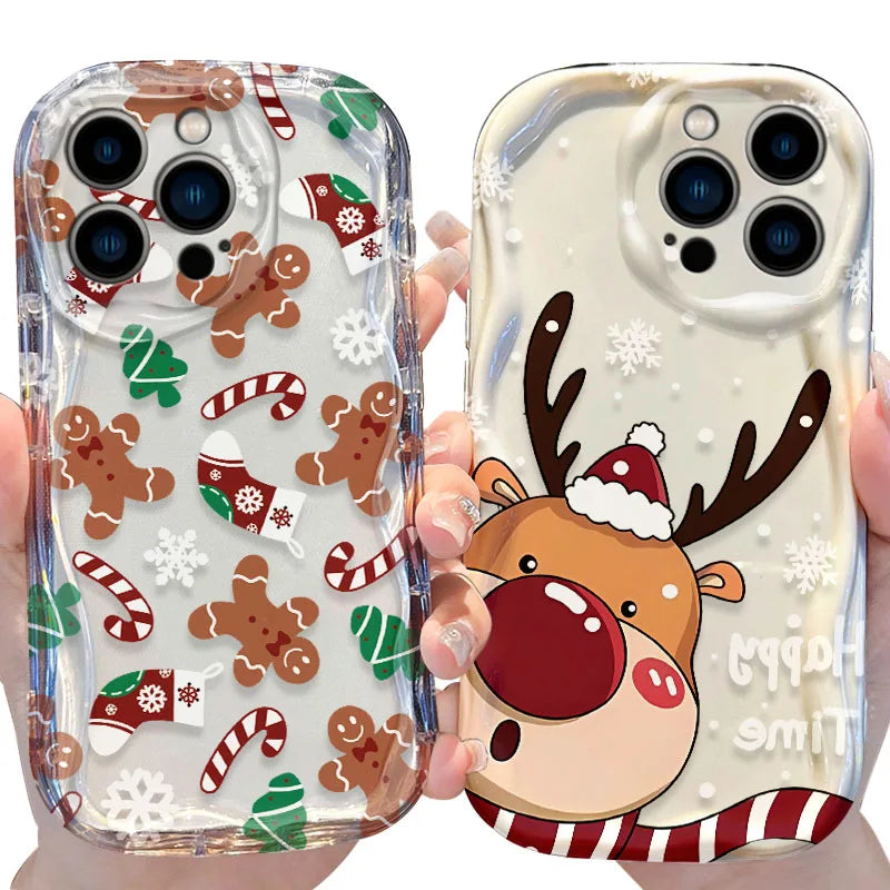 Christmas silicone case for iPhone 16 Pro Max