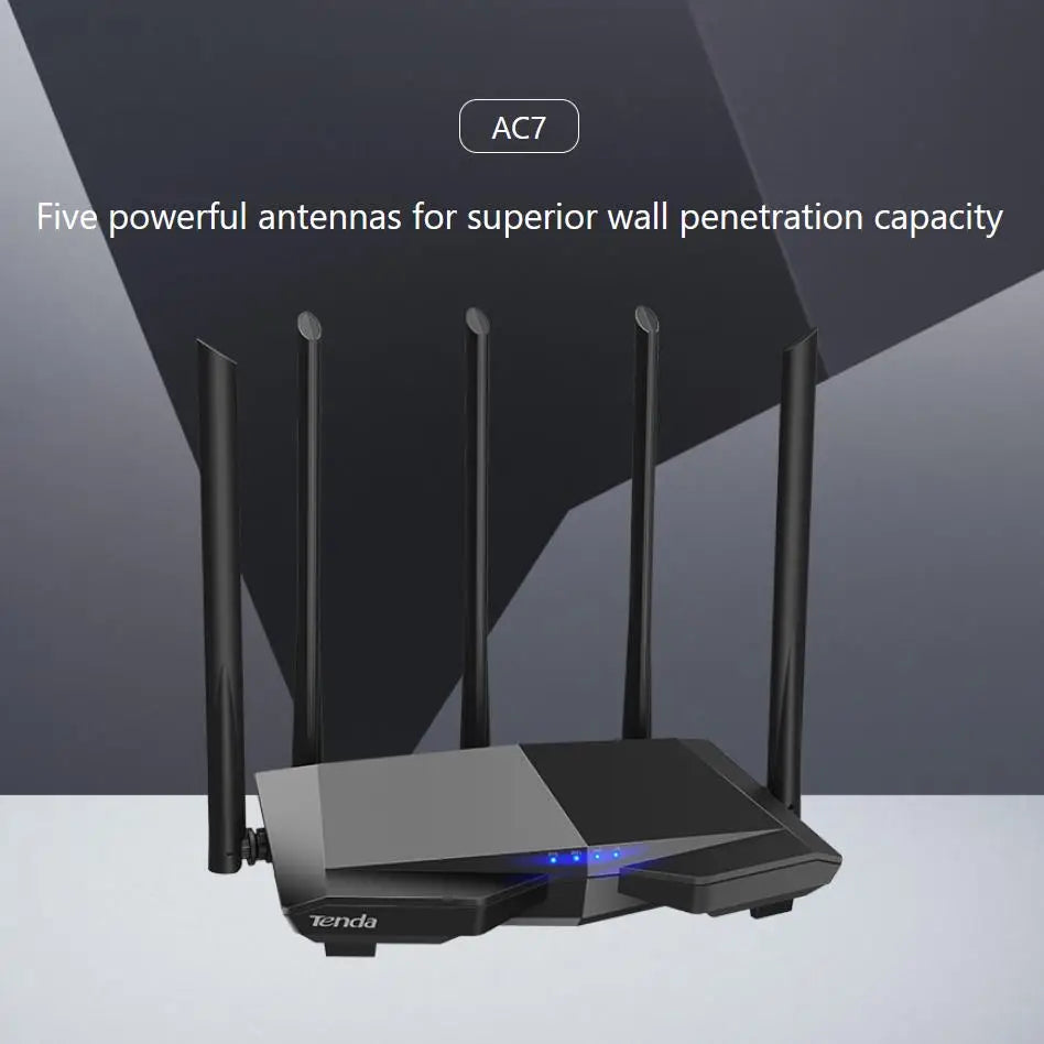 Tenda AC7 Dualband WLAN Router AC1200