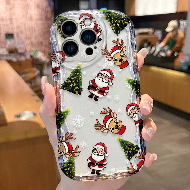 Christmas silicone case for iPhone 16 Pro Max