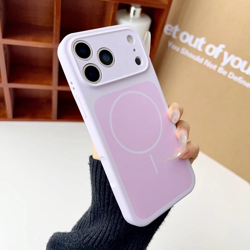 Silikon Hülle für iPhone 17 Pro Max Magsafe