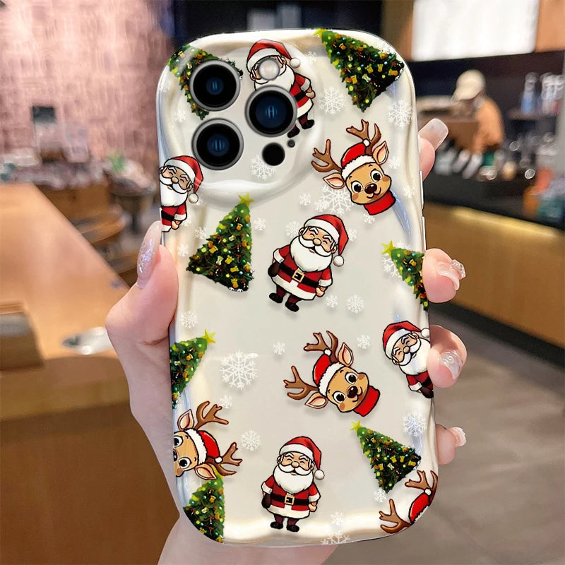 Christmas silicone case for iPhone 16 Pro Max