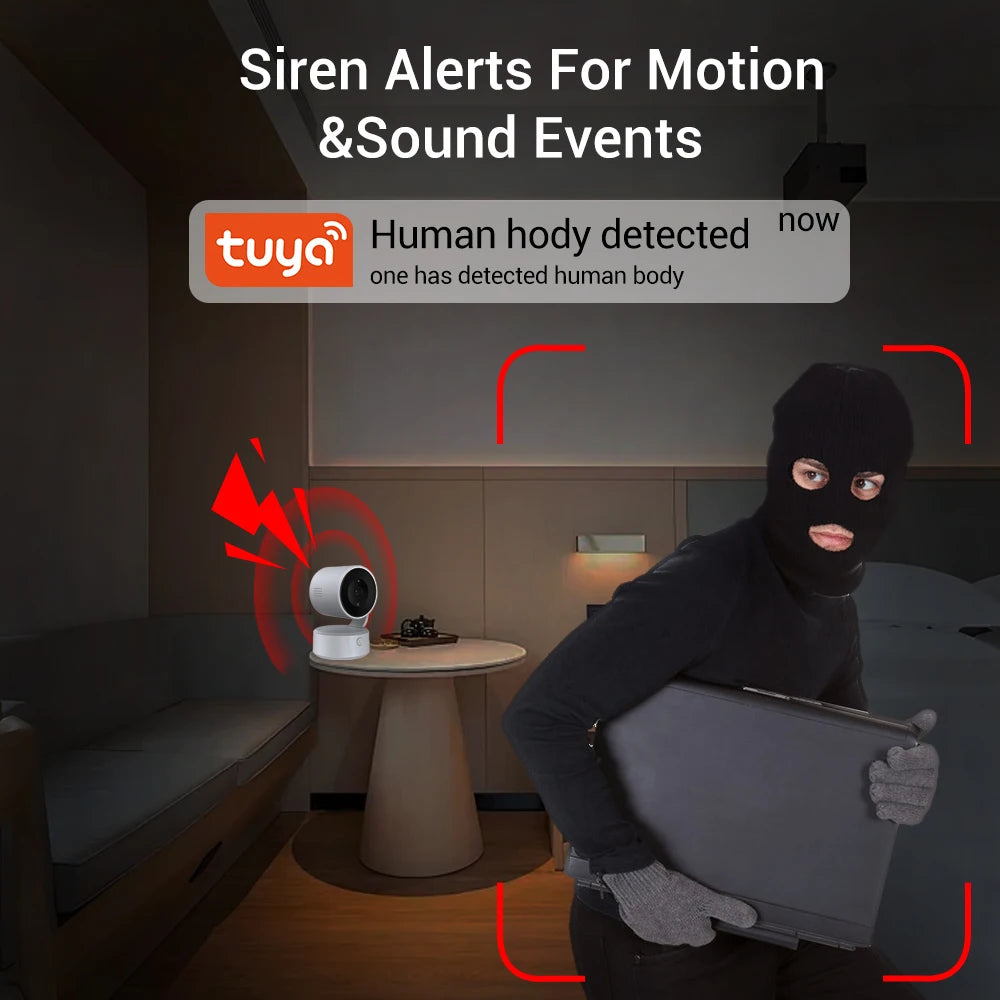 Smart 5MP baby monitor with night vision