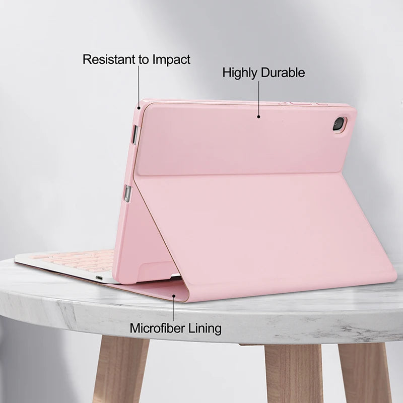 Lederhülle für iPad mit Stifthalter