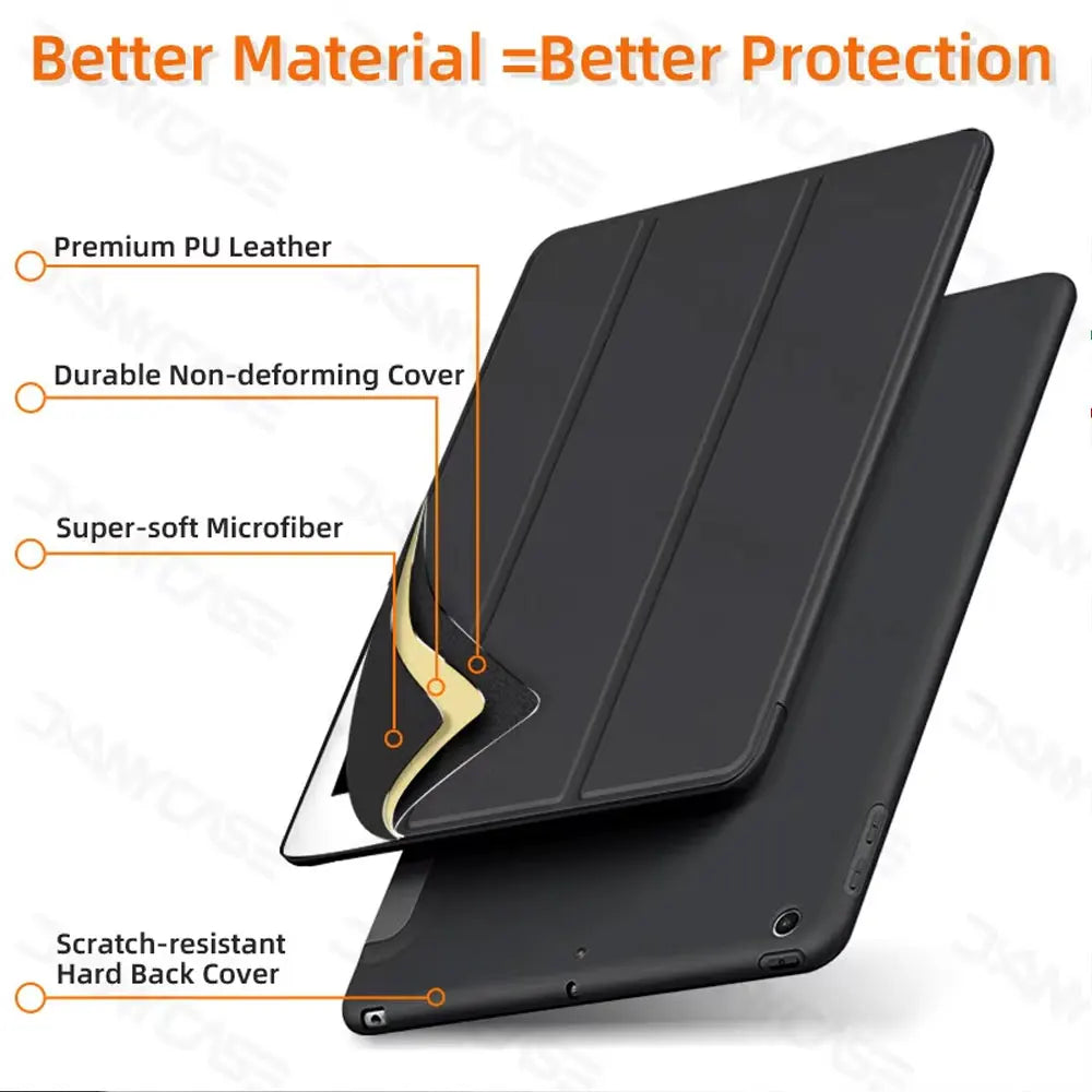 iPad Case Air/Pro/Mini/Gen 5–10