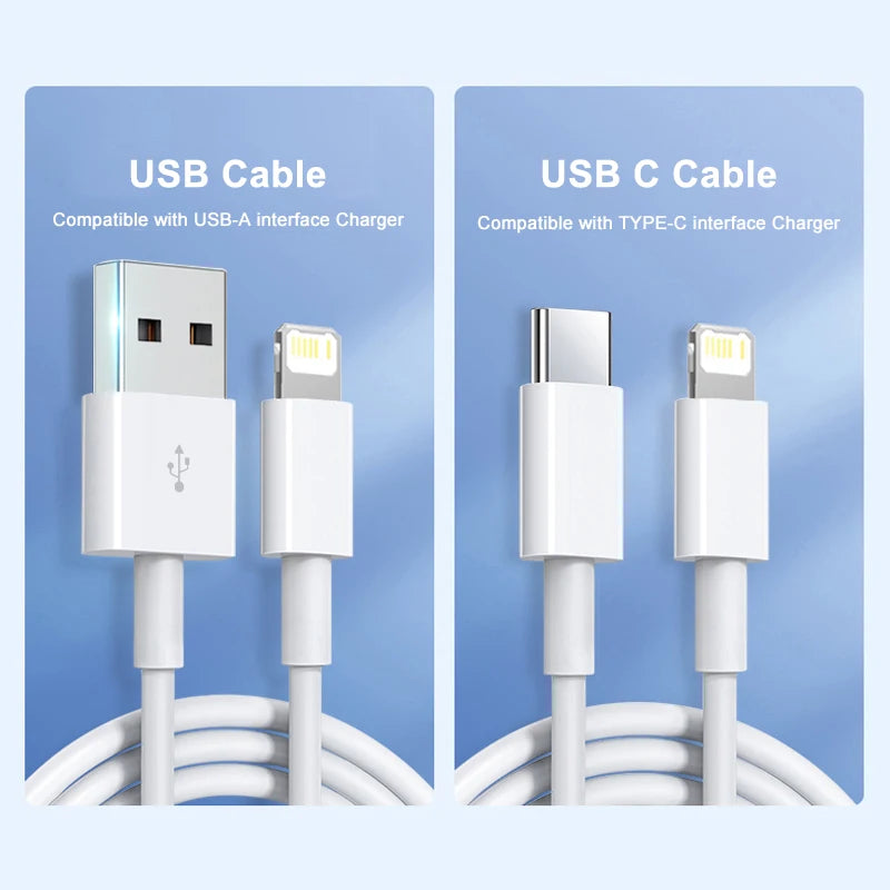 PD 30W USB-C Kabel für iPhone 16–11