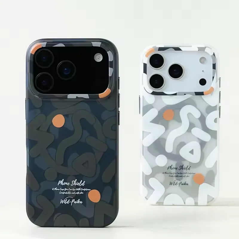 iPhone 17 Pro Max MagSafe Rüstungshülle Graffiti Design