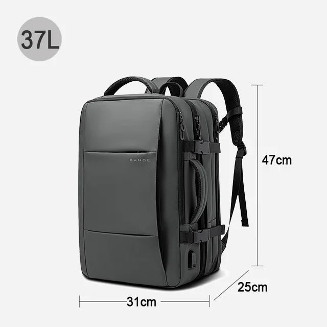 BANGE Herren Rucksack 17,3 Zoll Wasserdicht