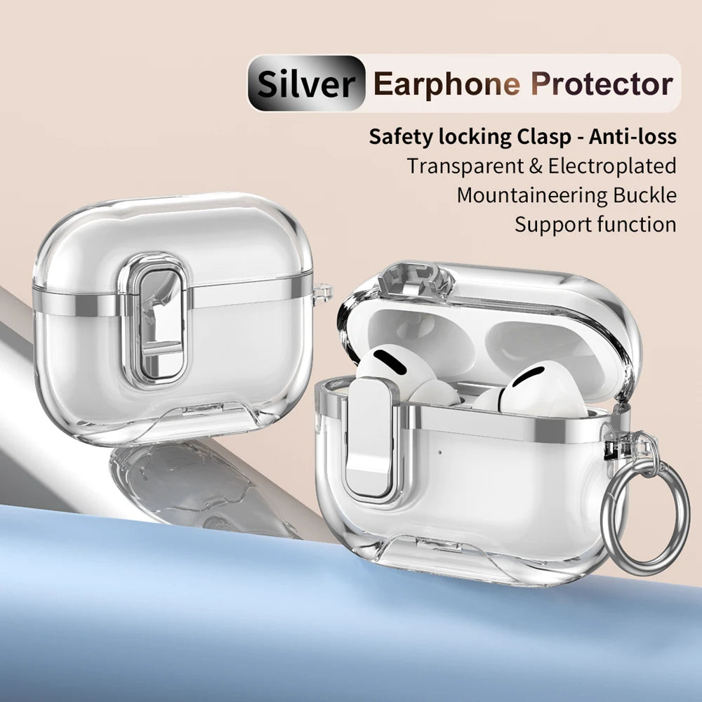 Transparente Stoßfeste Schutzhülle für AirPods Pro 3