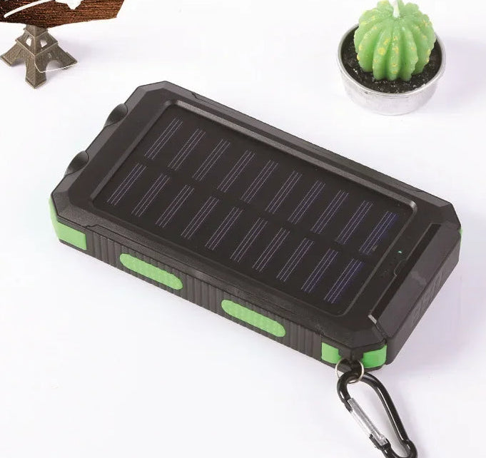 Large 200000 mAh solar power bank for outdoor use
