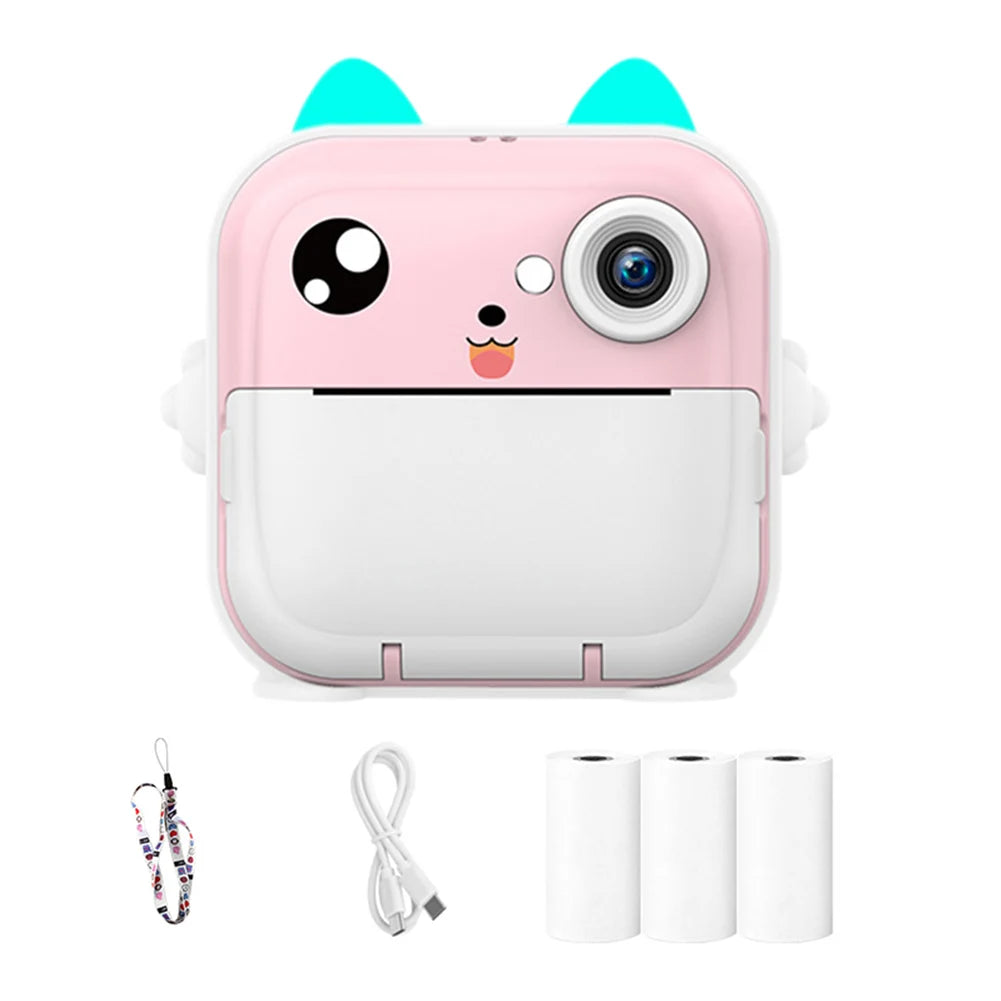 Portable mini thermal printer Bluetooth 200dpi USB