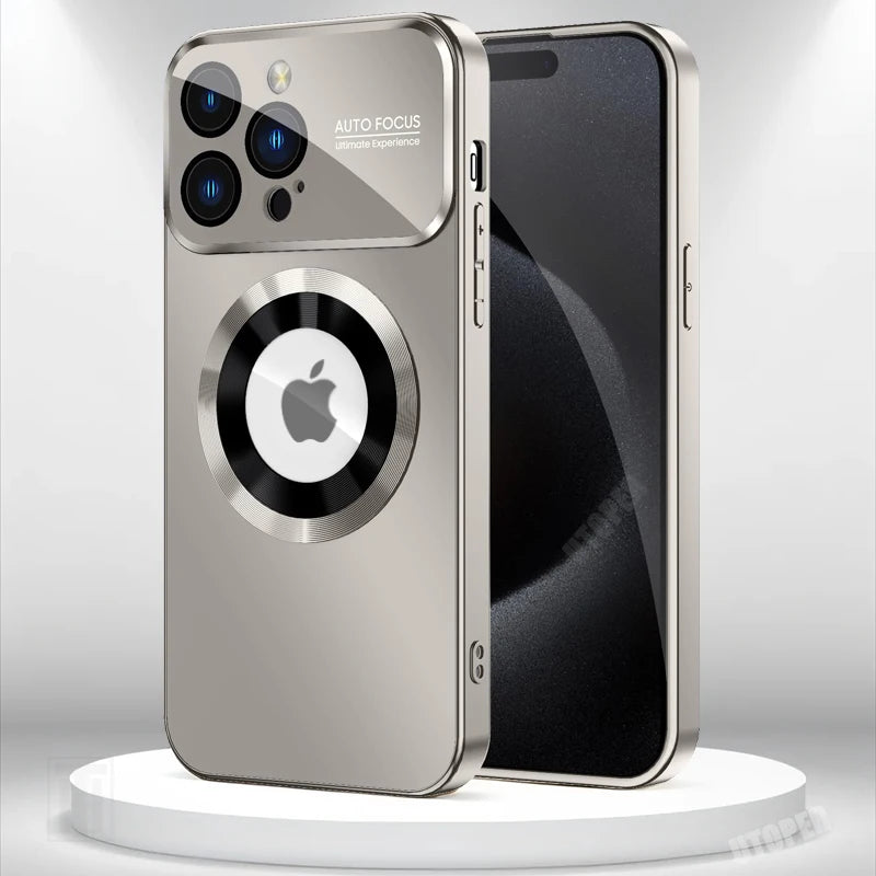 Luxuriöse Matte PC Hülle für iPhone 17 Pro Max