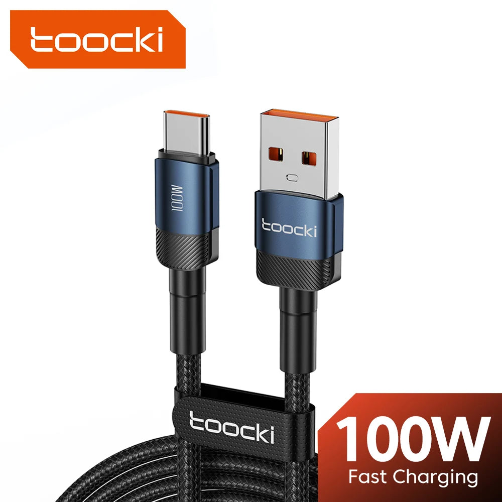 Toocki 6A USB-C Kabel Schnellladen 100W