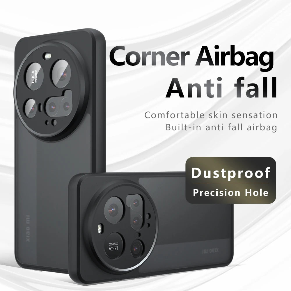 Xiaomi 15 Ultra Hülle matt stoßfest transparent