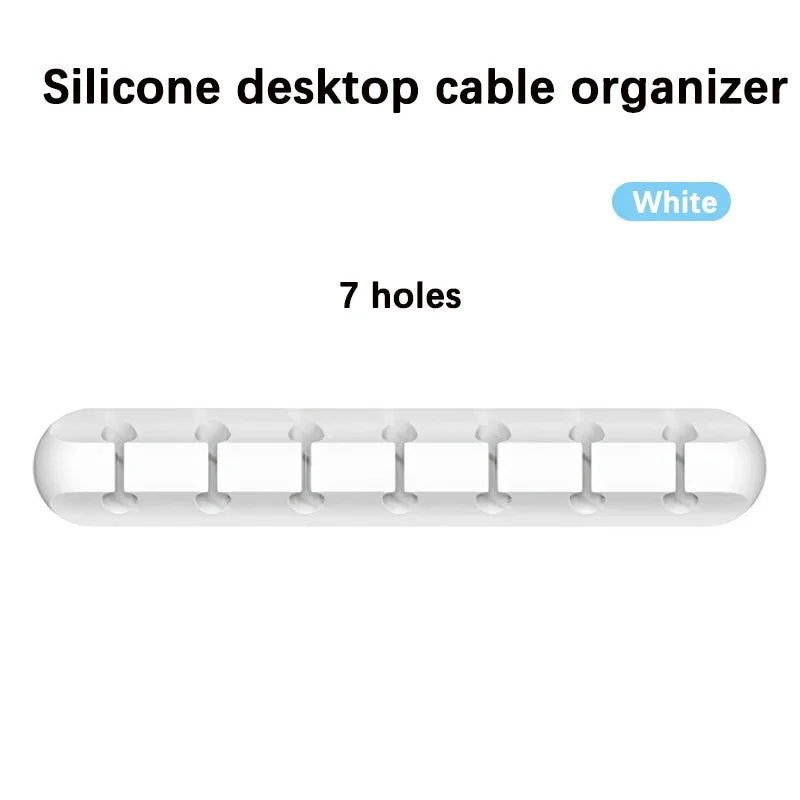 Selbstklebende Kabelclips für Schreibtisch & USB