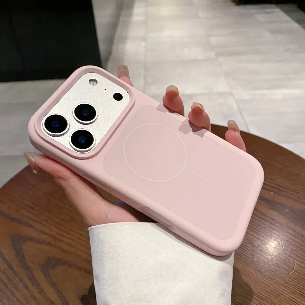 Liquid silicone case for iPhone 17 Magsafe