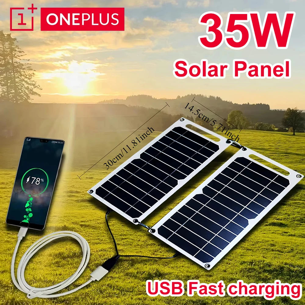 OnePlus 35W Solar Powerbank wasserdicht, tragbar