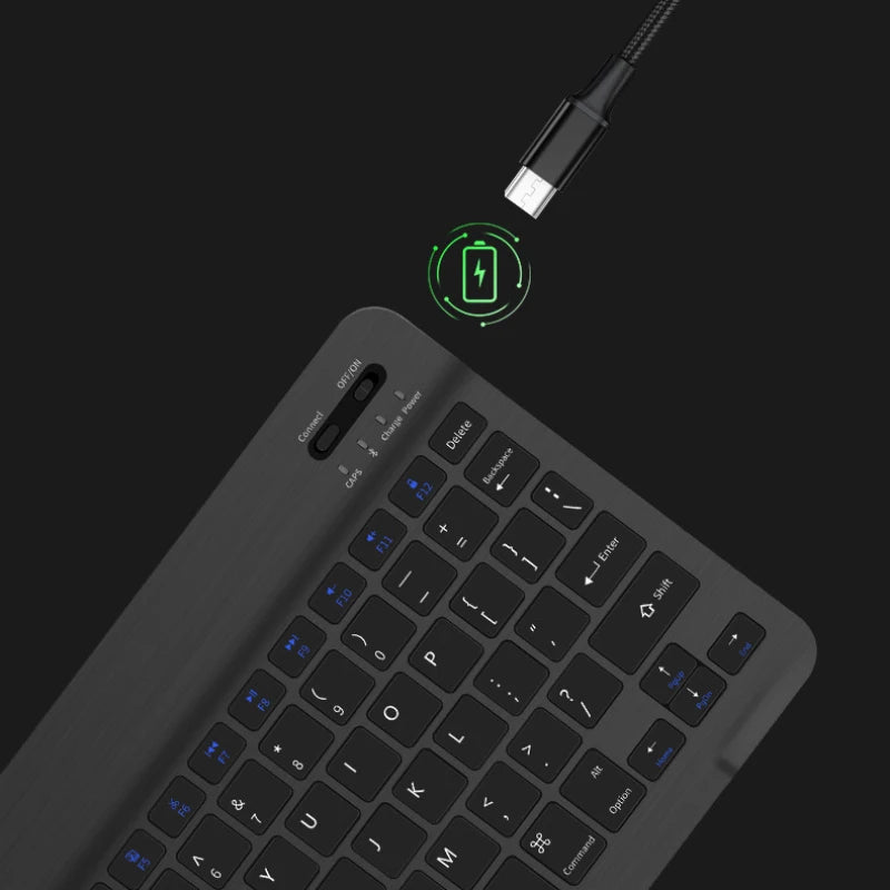 10" Magnet Bluetooth Tastatur iPad