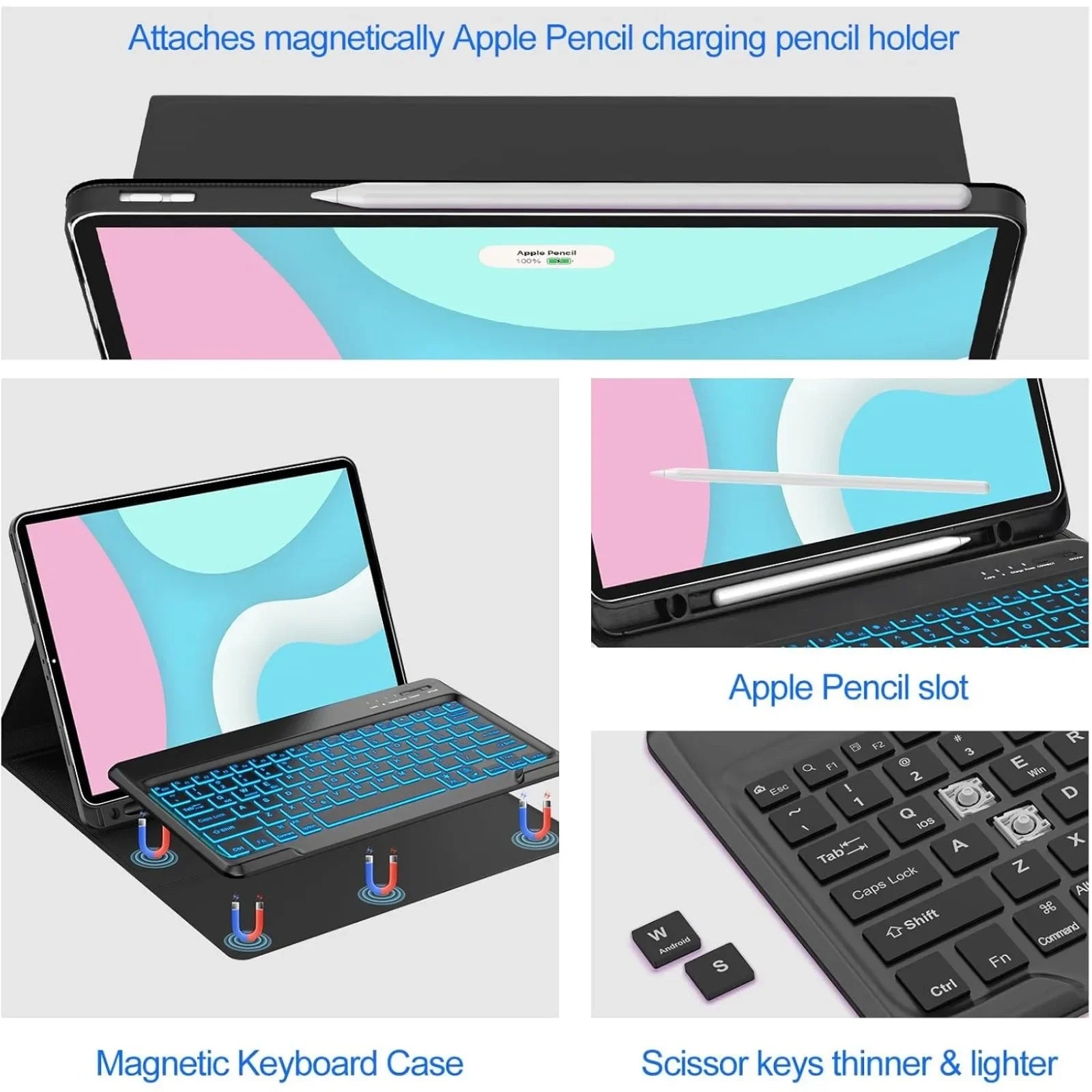 Tastatur Hülle Maus iPad Air Pro 9,7 Zoll