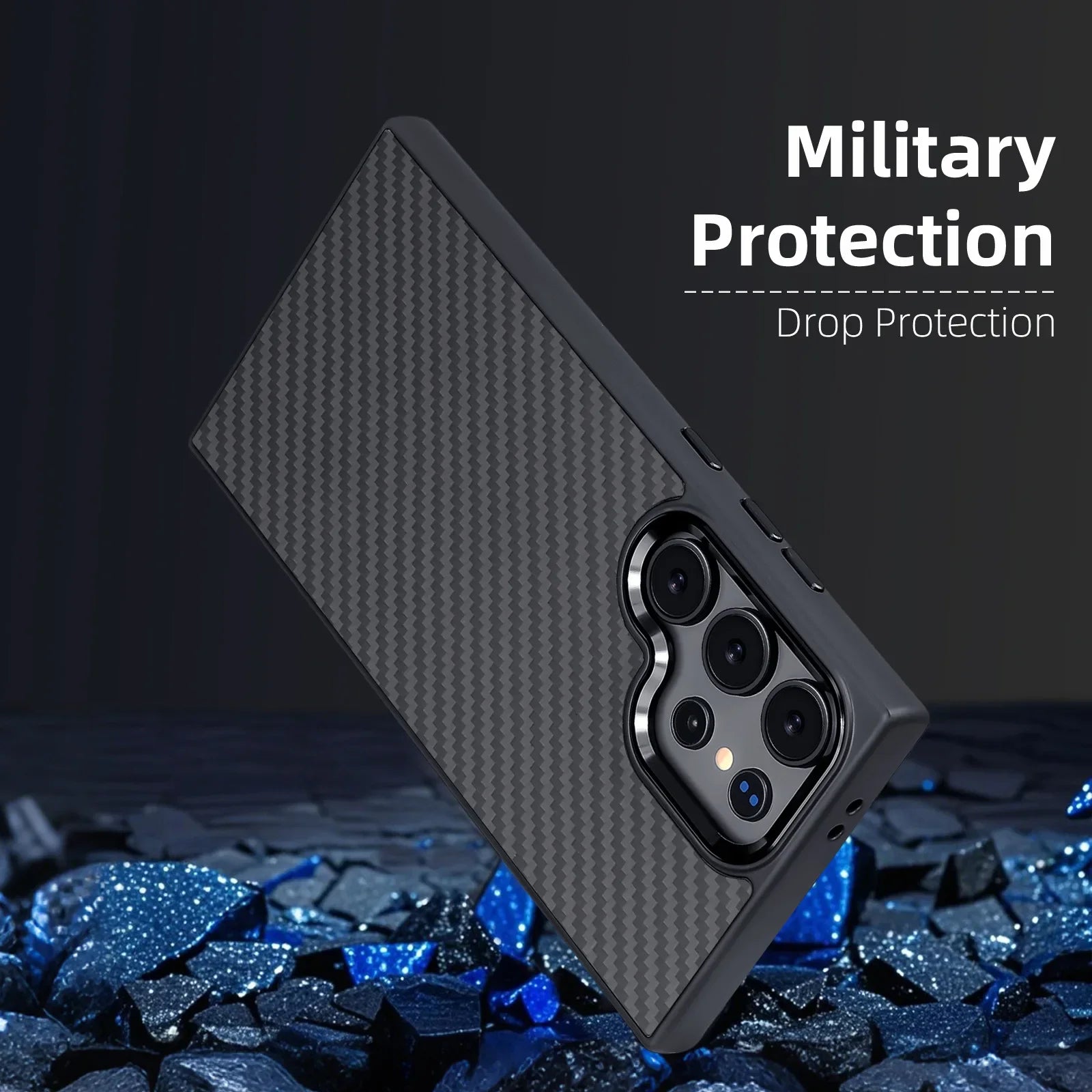 Ultradünne Carbon Fiber Hülle für Galaxy S25